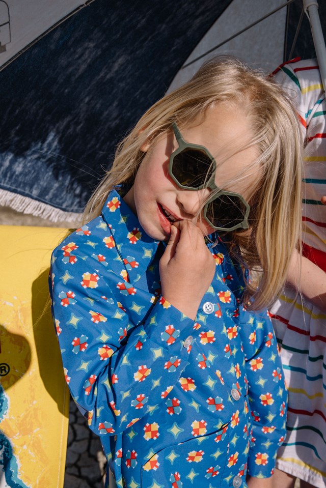 Lunettes de soleil YEYE enfants Vert Kaki 4