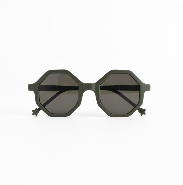 Lunettes de soleil YEYE enfants Vert Kaki 2