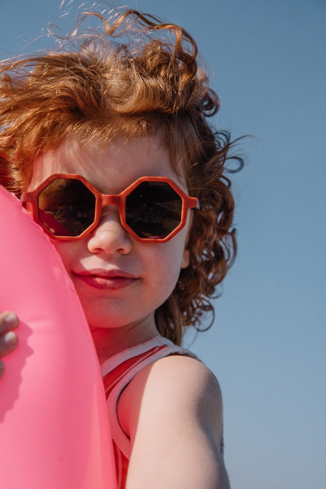 Lunettes de soleil YEYE enfants Rouge Terracotta 4