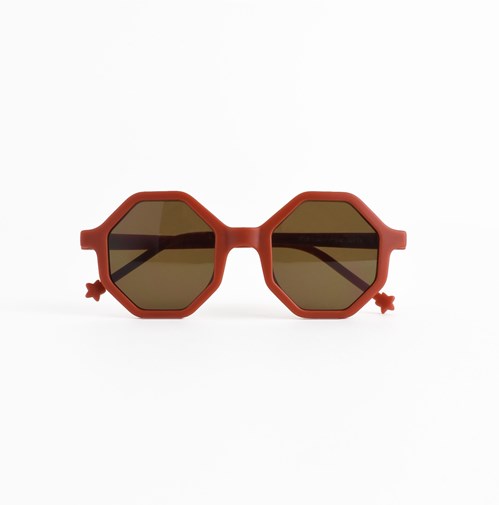 Lunettes de soleil YEYE enfants Rouge Terracotta