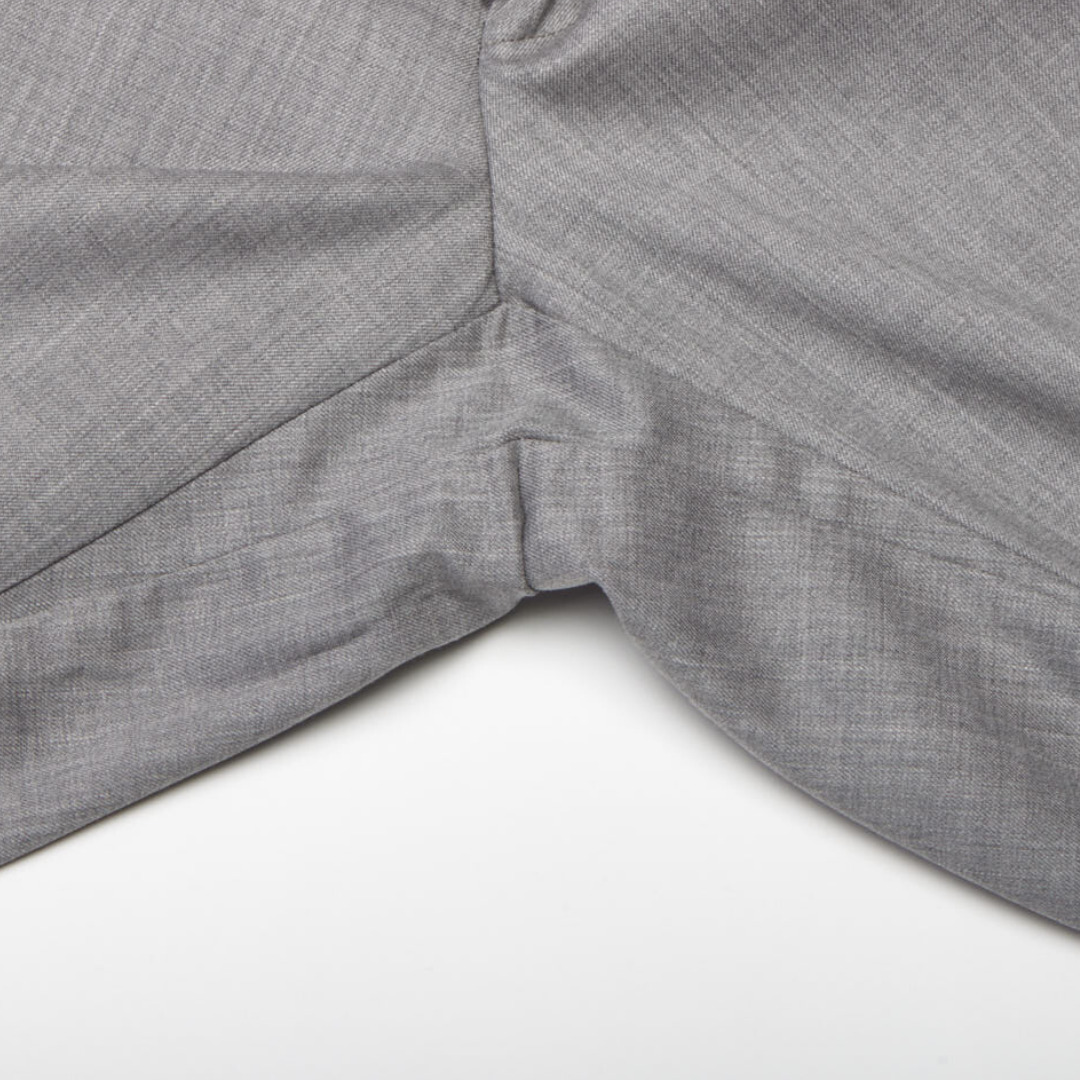 pantalon stretch en laine sèche gris, Gaston 5