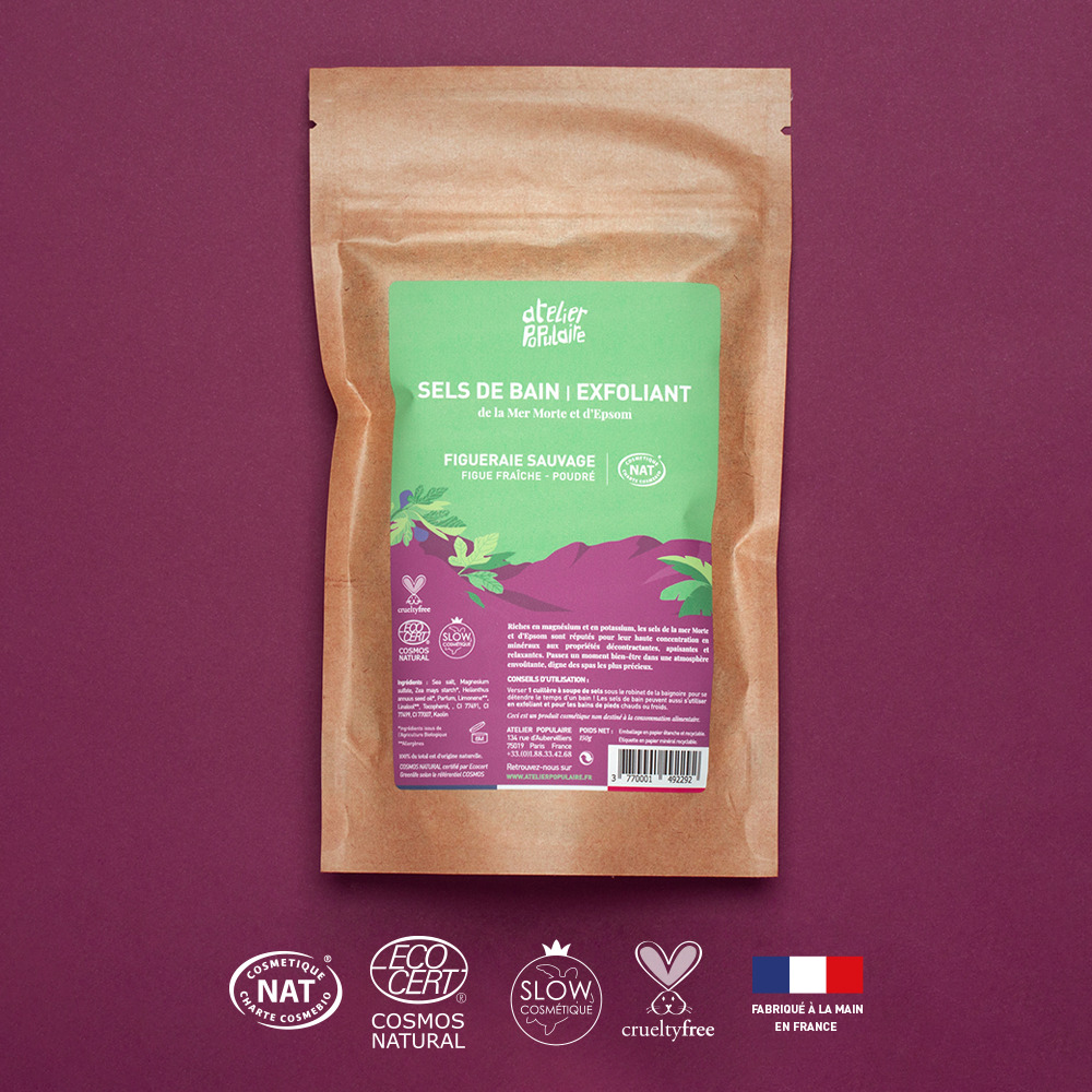 Sels de bain exfoliant | Figueraie Sauvage | 150g 3