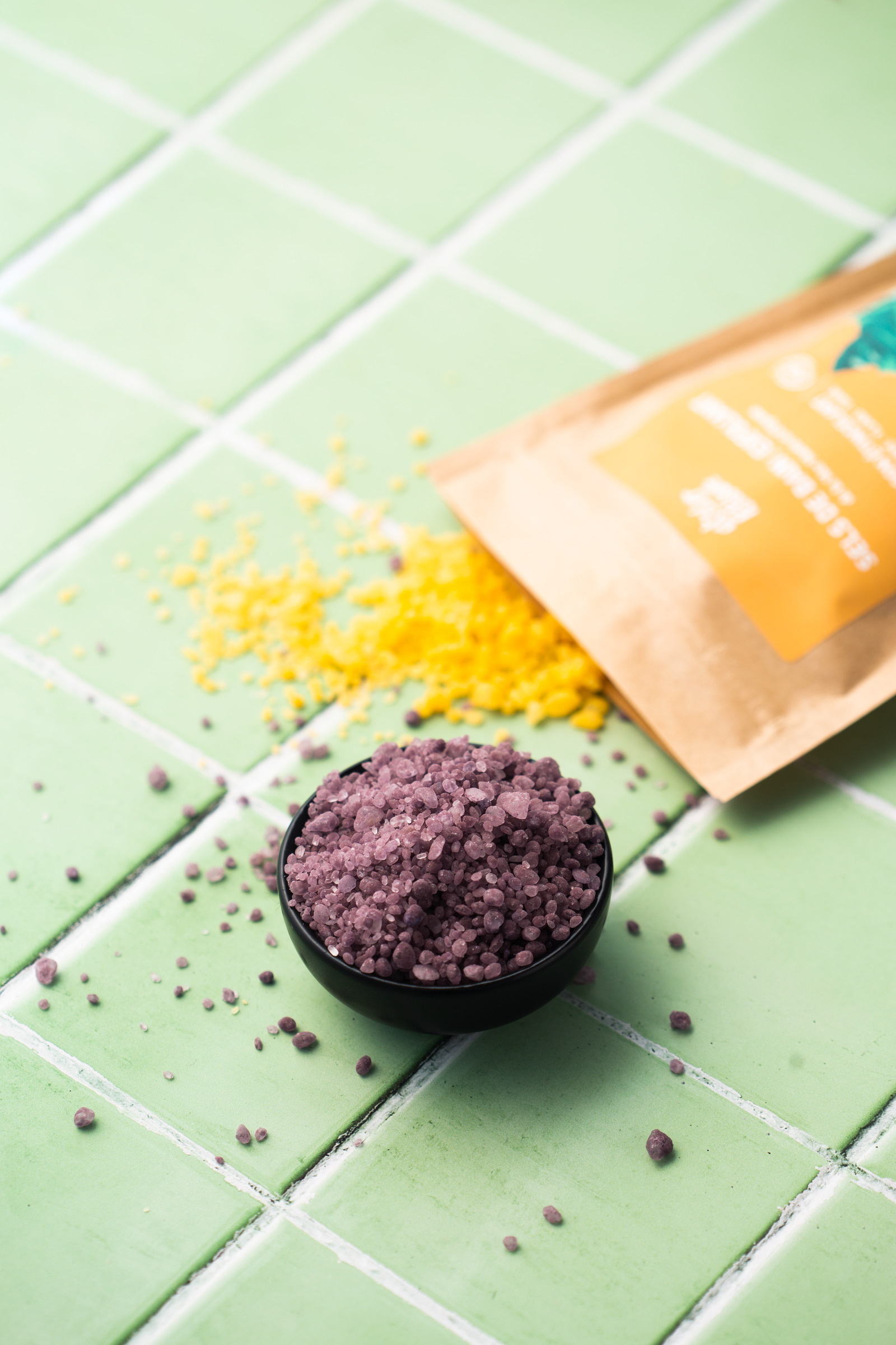 Sels de bain exfoliant | Lagon Étincelant | 150g 4