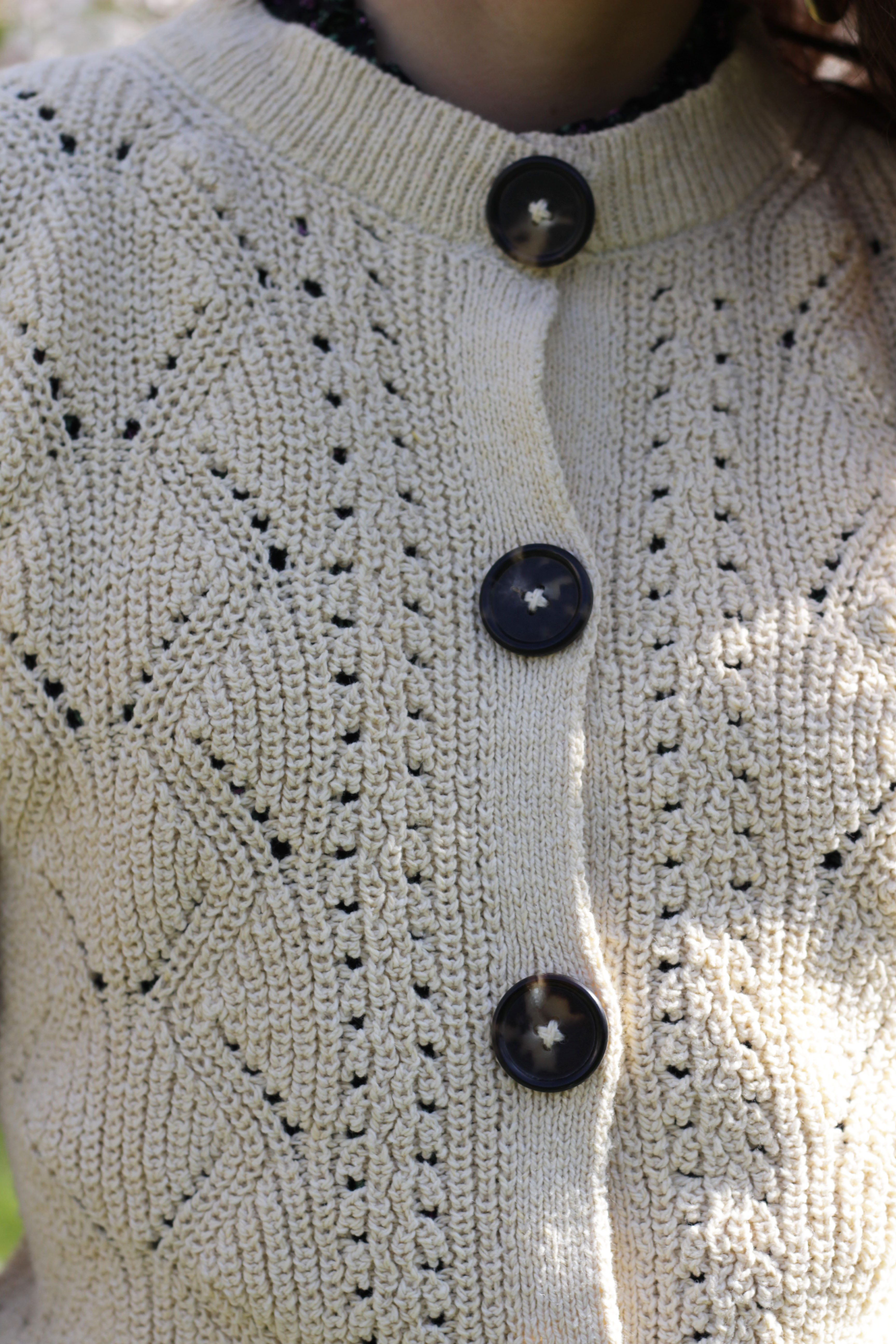 Gilet Mimosa creme 100% Made in France - 10