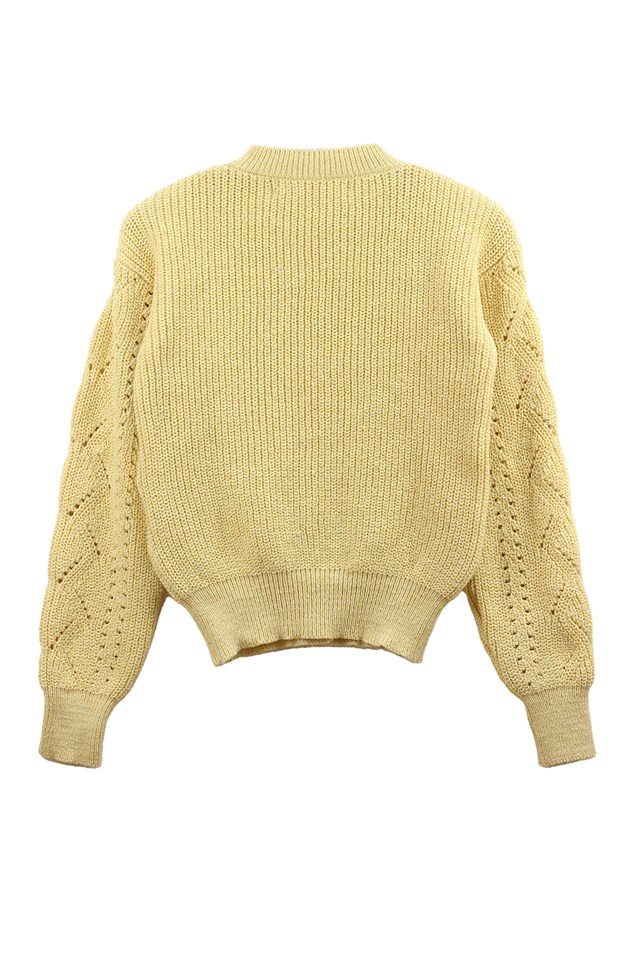 Gilet Mimosa creme 100% Made in France 7