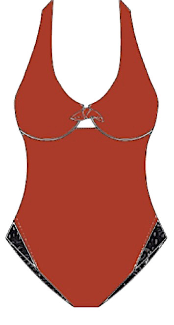 Maillot de bain 1 pièce à armatures Scarlett (du 95D au 110G) 3
