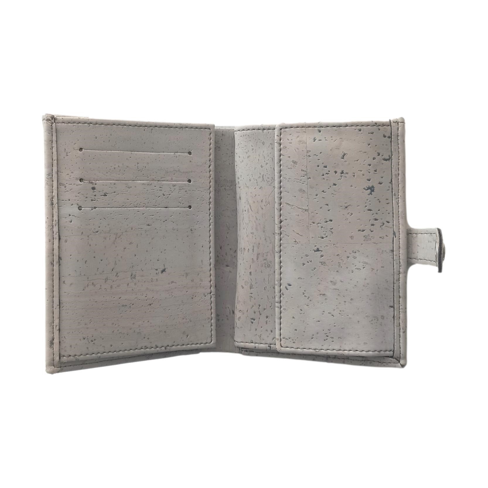 Porte-monnaie en liège vieux rose, zoé 4