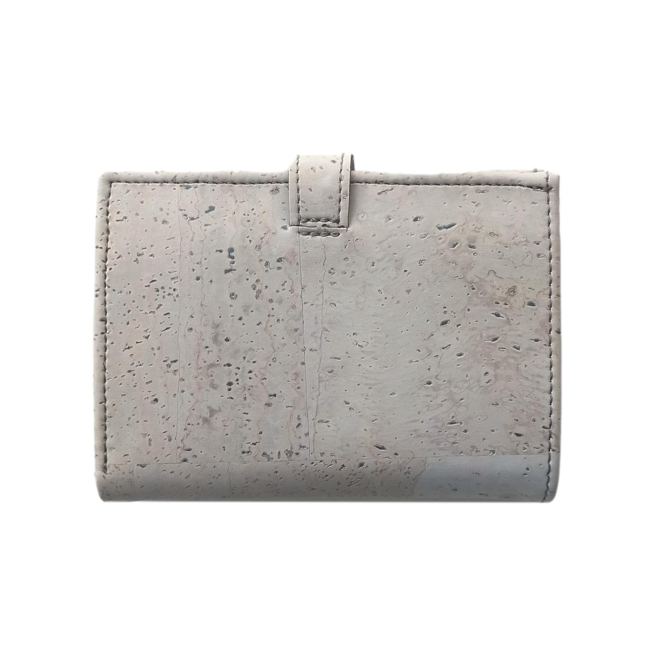 Porte-monnaie en liège vieux rose, zoé 6