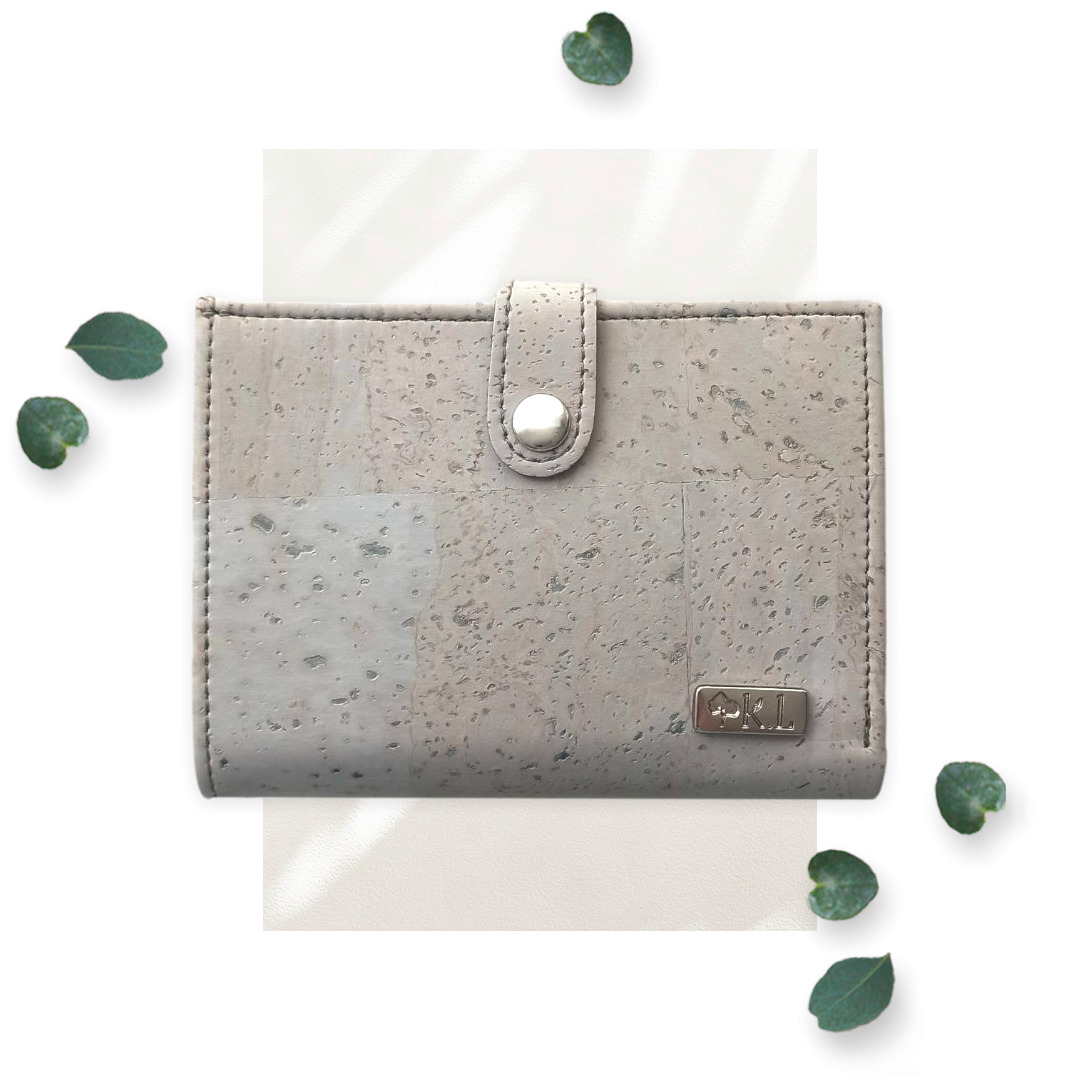 porte-monnaie en liège karmyliege gris