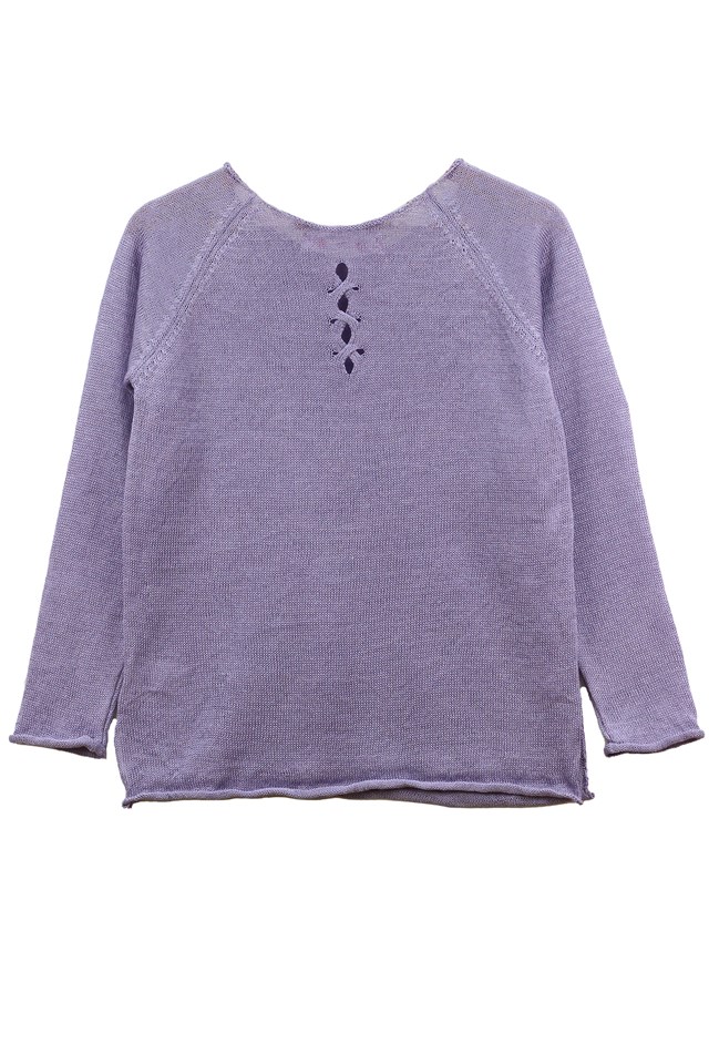 Pull Oseille col bateau 100% lin, Made in France - VERT JUNGLE 7