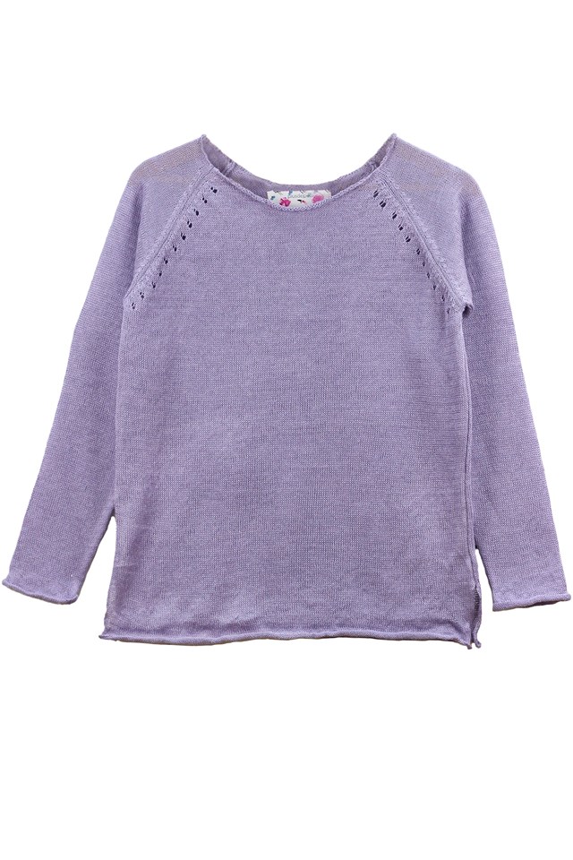 Pull Oseille col bateau 100% lin, Made in France - VERT JUNGLE 6