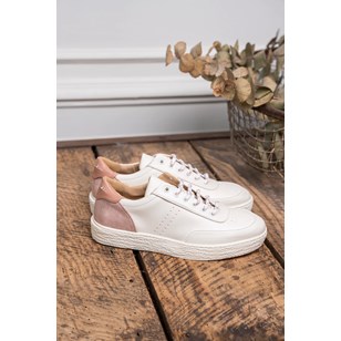 Baskets recyclées Mezzo Vanille Blush