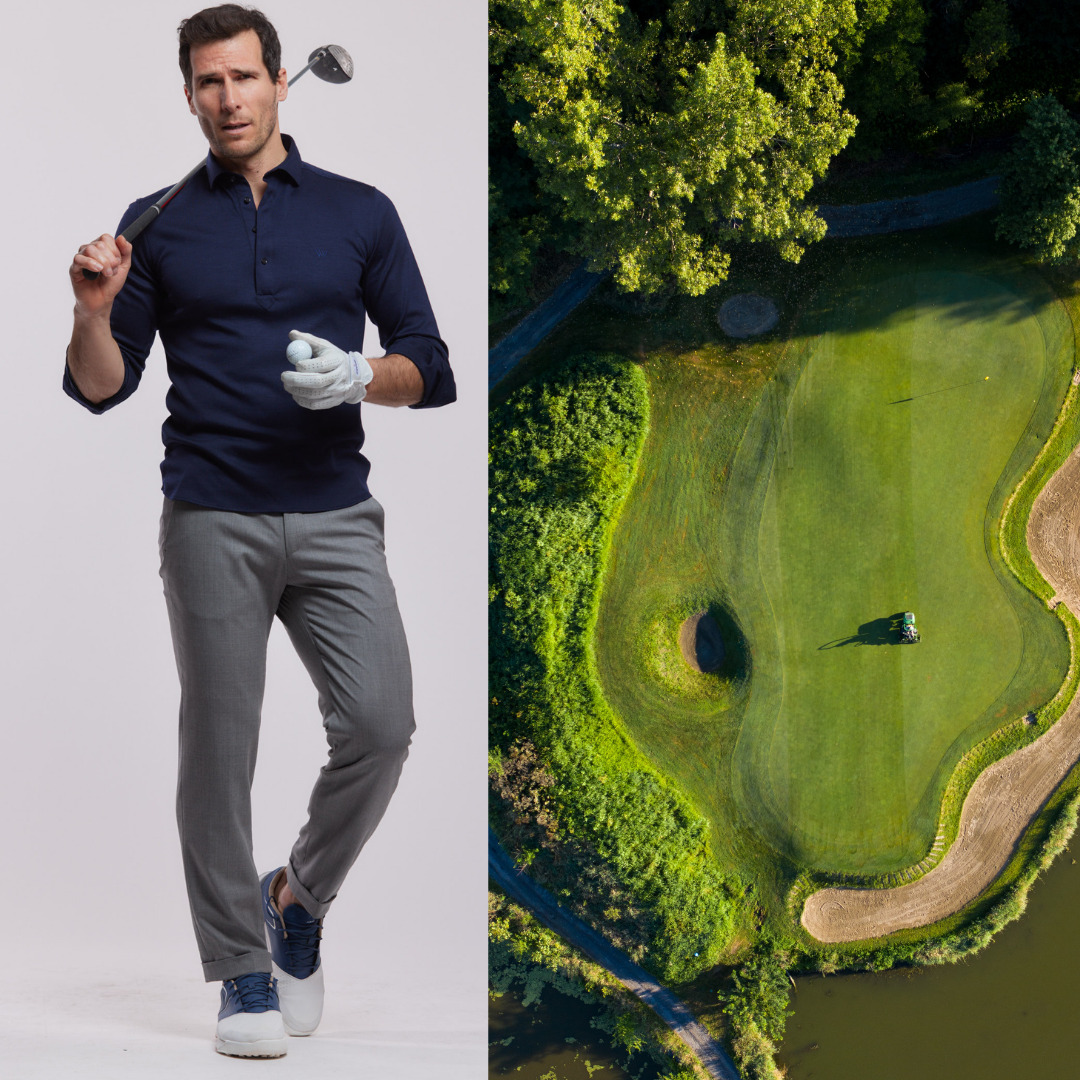 poloshirt Ferret 100% laine vierge ultra confortable Wolbe