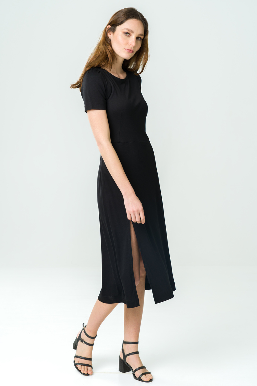 Robe Victoria en Tencel - Noire 3