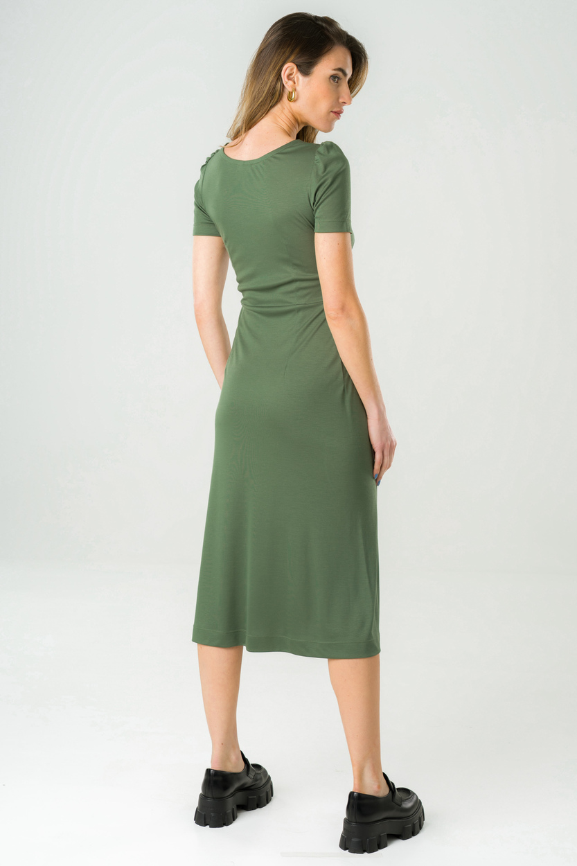 Robe Victoria en Tencel - Vert bronze 5