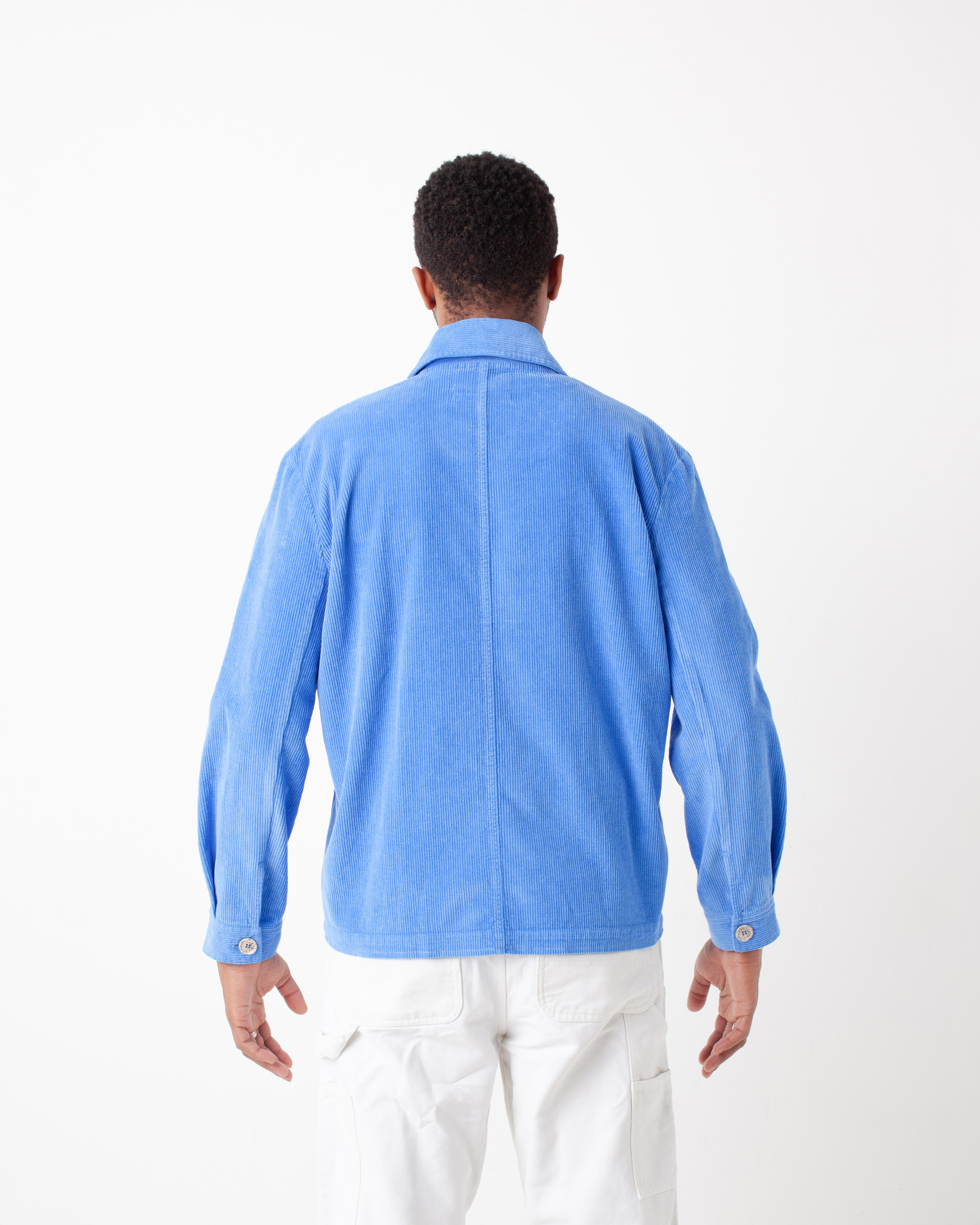 LA VESTE CÔTELÉ - BLEU ELECTRIQUE 6