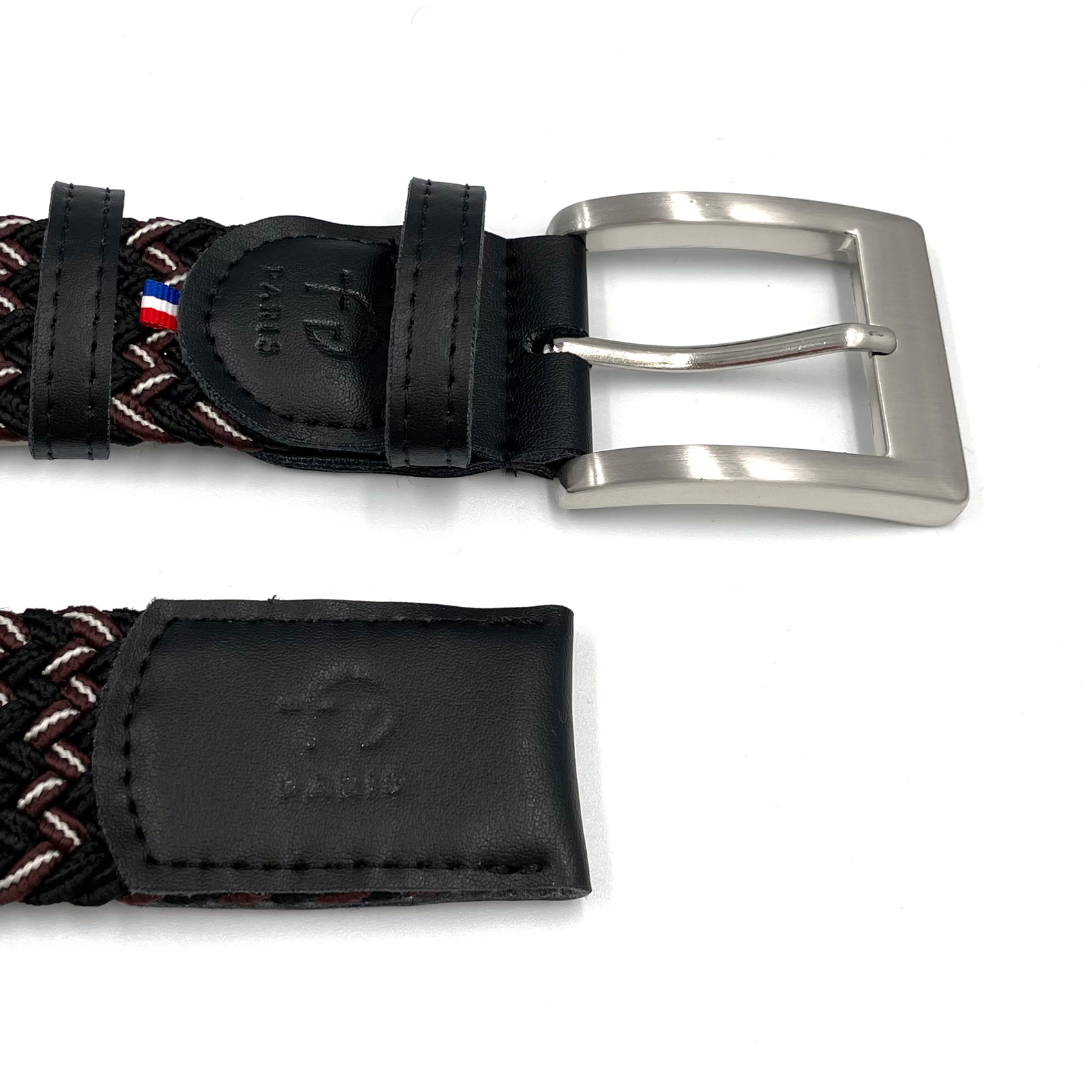 Ceinture tressée édition pinot noir