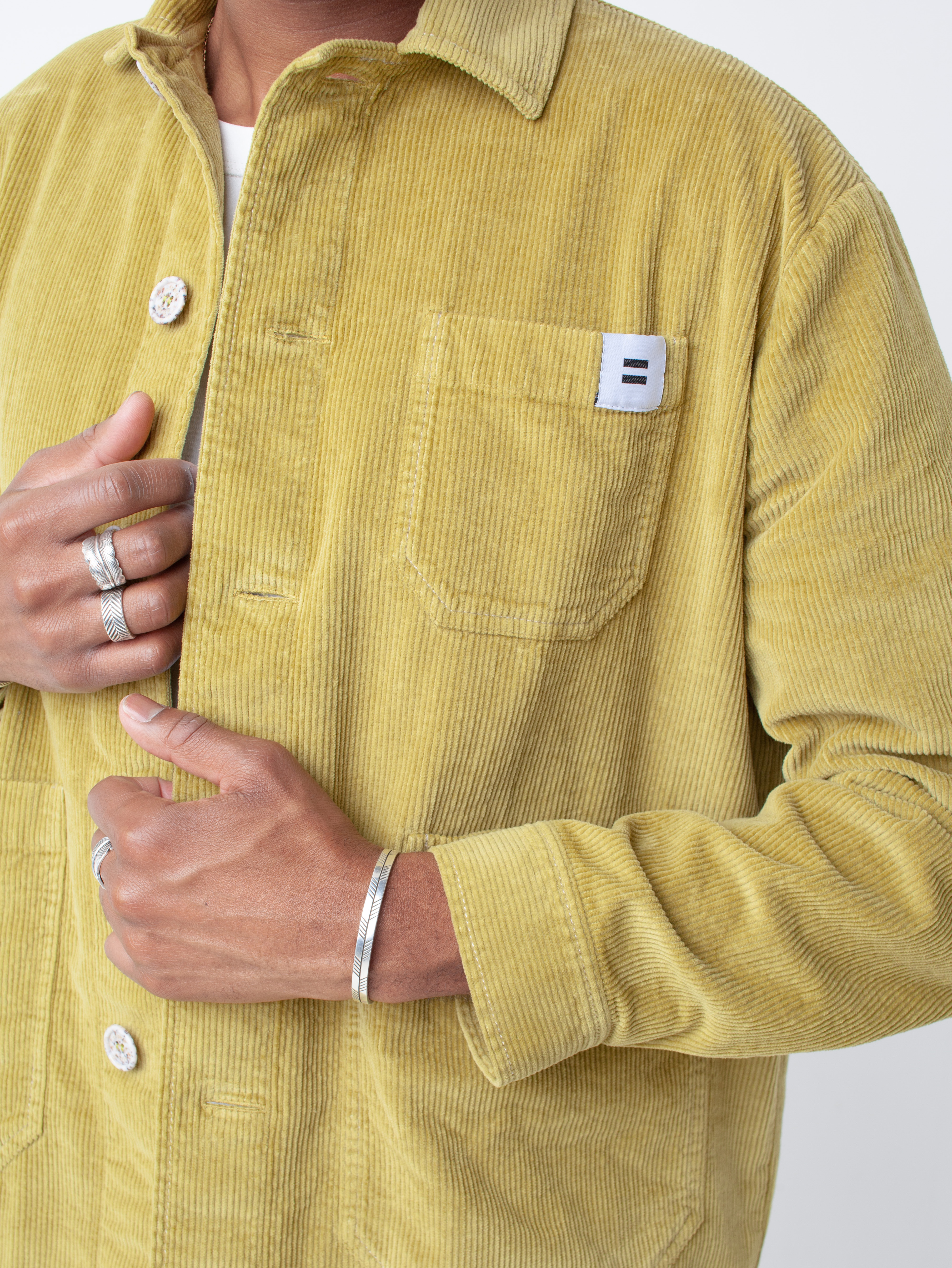 LA VESTE CÔTELÉ - KAKI 4