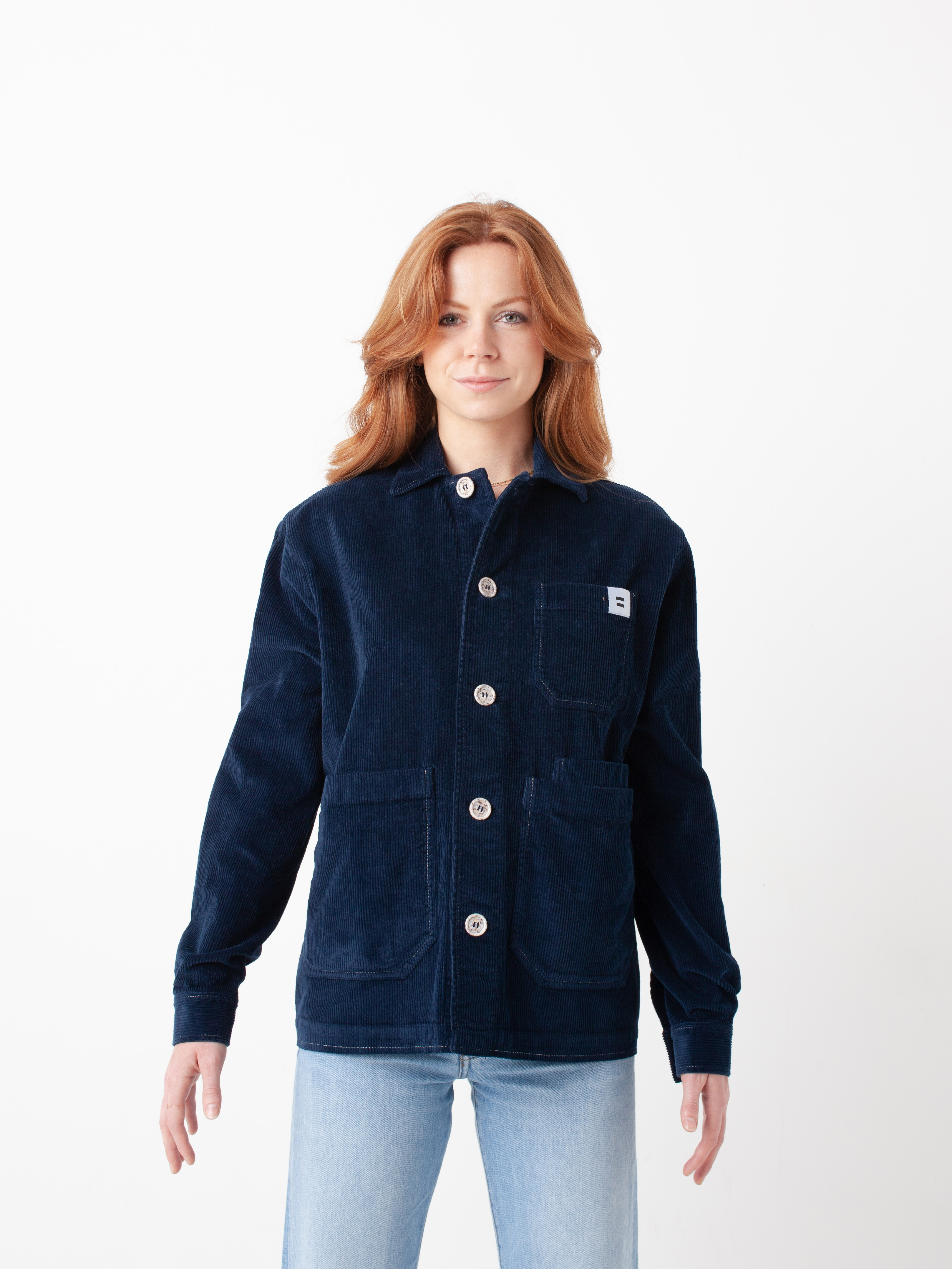 LA VESTE CÔTELÉ - NAVY 8