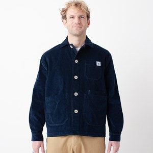 LA VESTE CÔTELÉ - NAVY