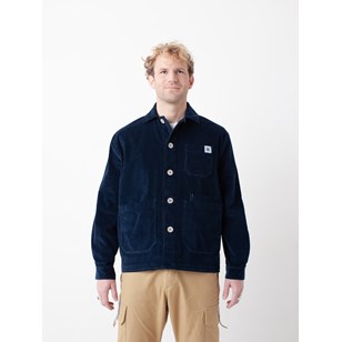 LA VESTE CÔTELÉ - NAVY