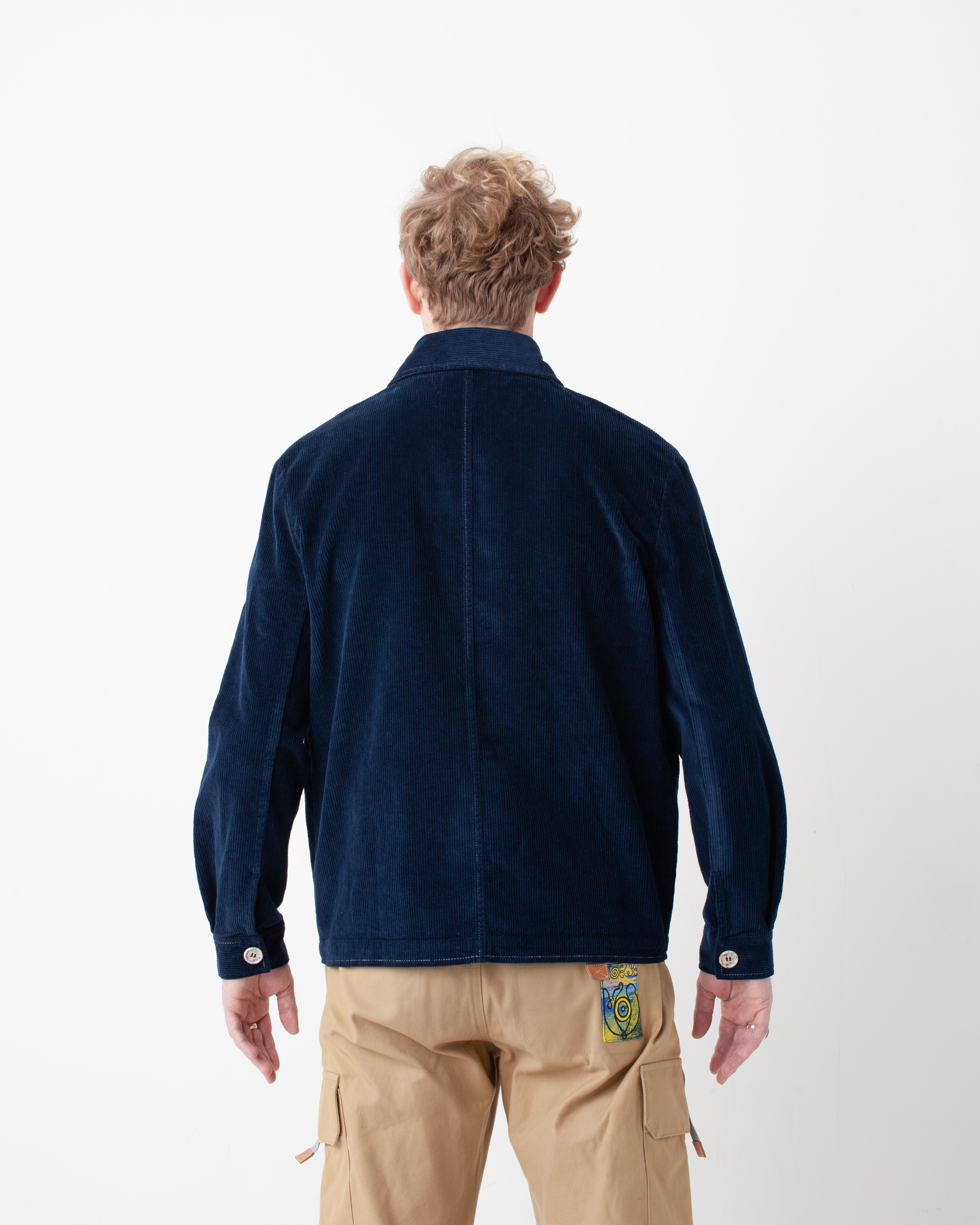 LA VESTE CÔTELÉ - NAVY 5