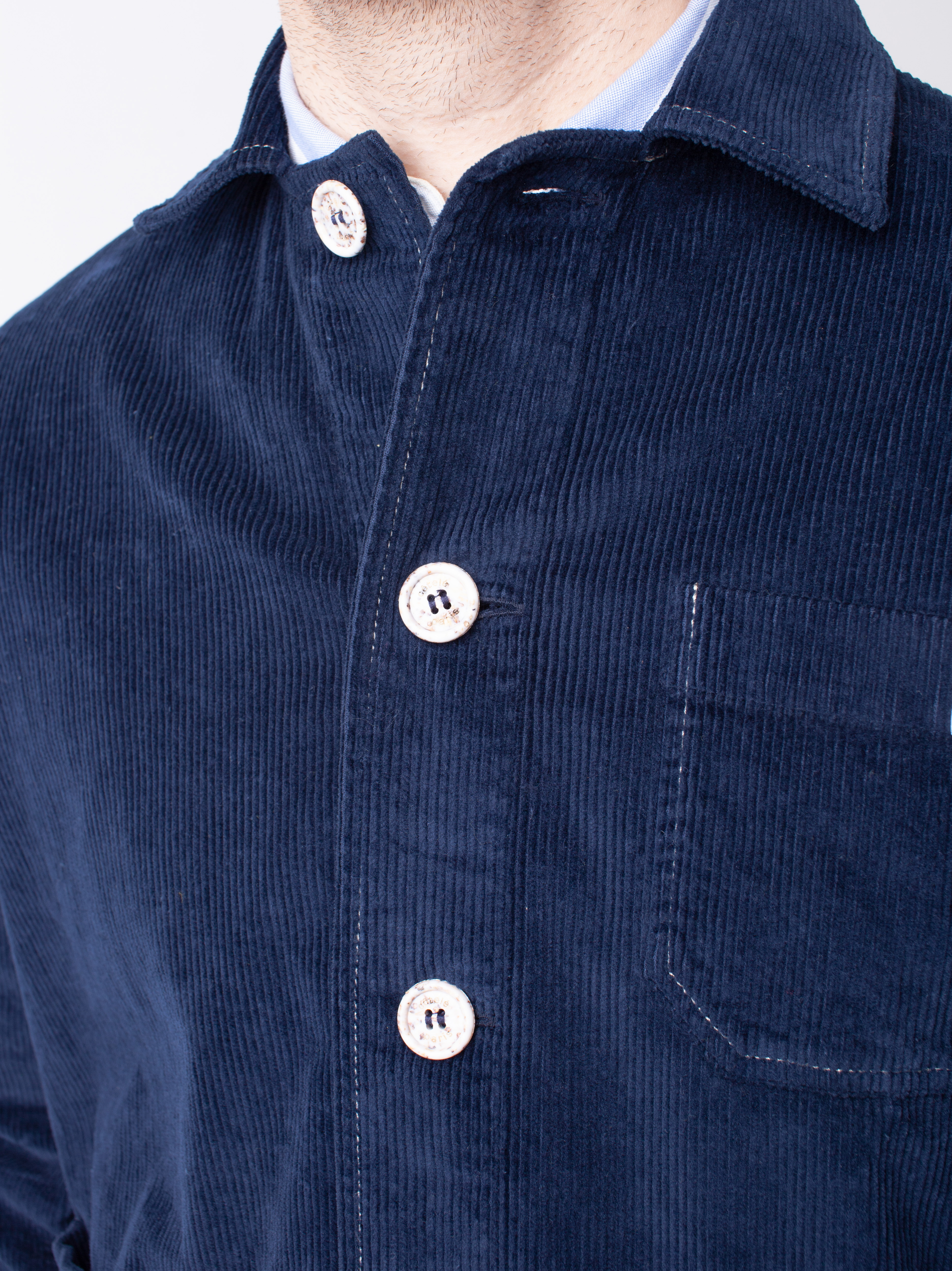 LA VESTE CÔTELÉ - NAVY 2