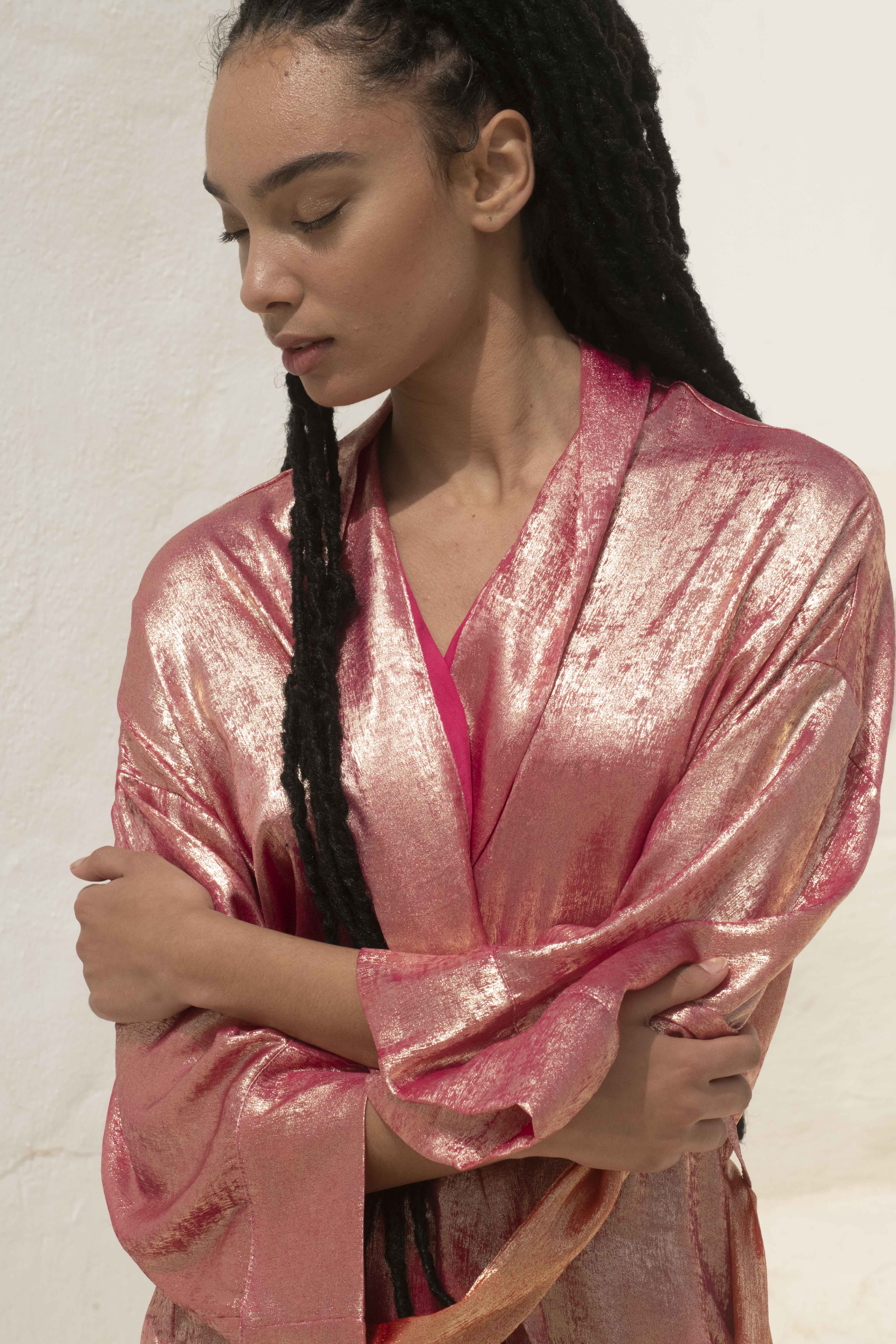 Alicia - Kimono Court Fuchsia 4