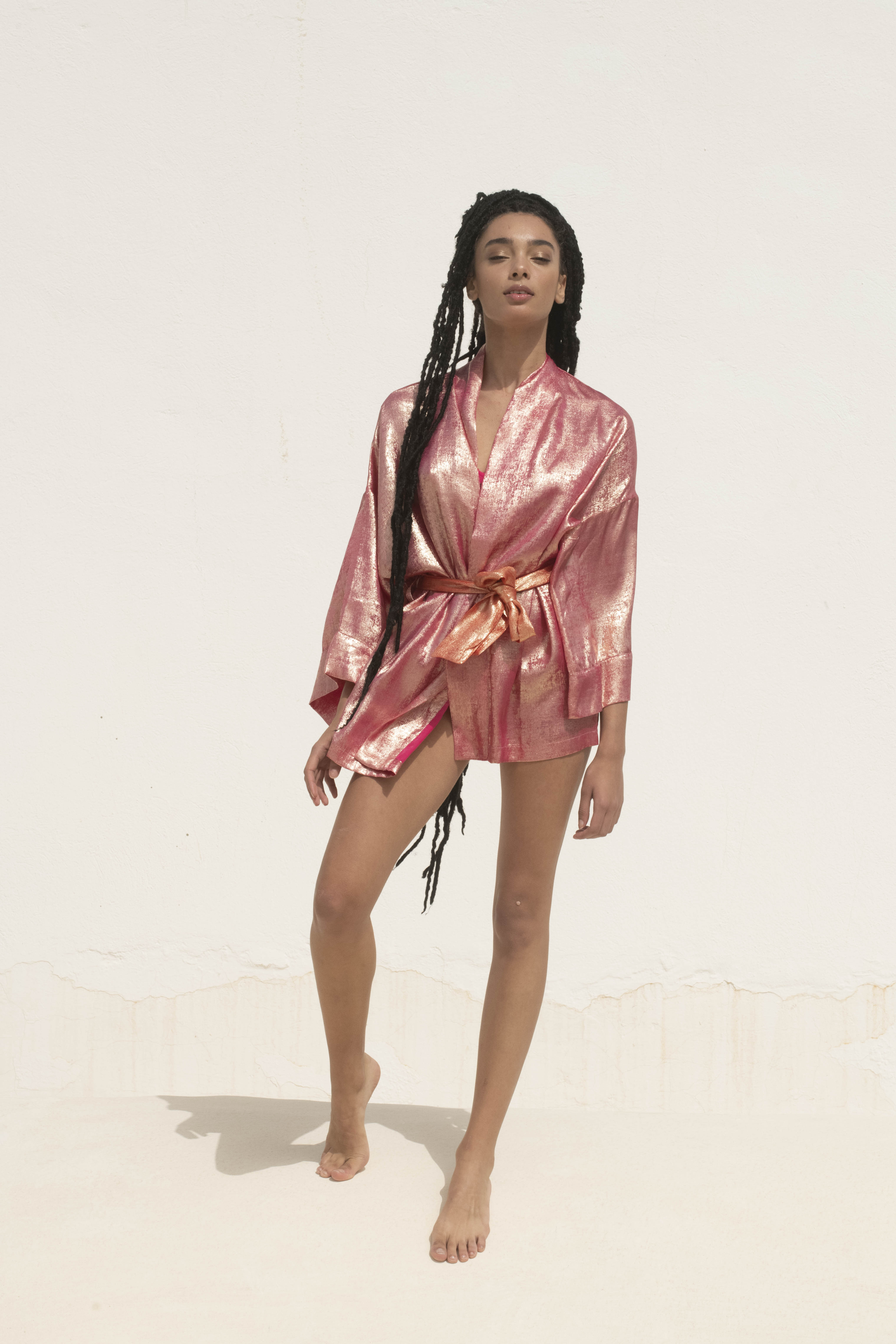 Alicia - Kimono Court Fuchsia 3