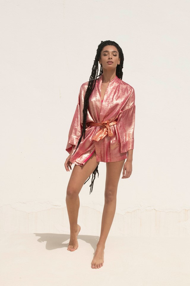 Alicia - Kimono Court Fuchsia 3