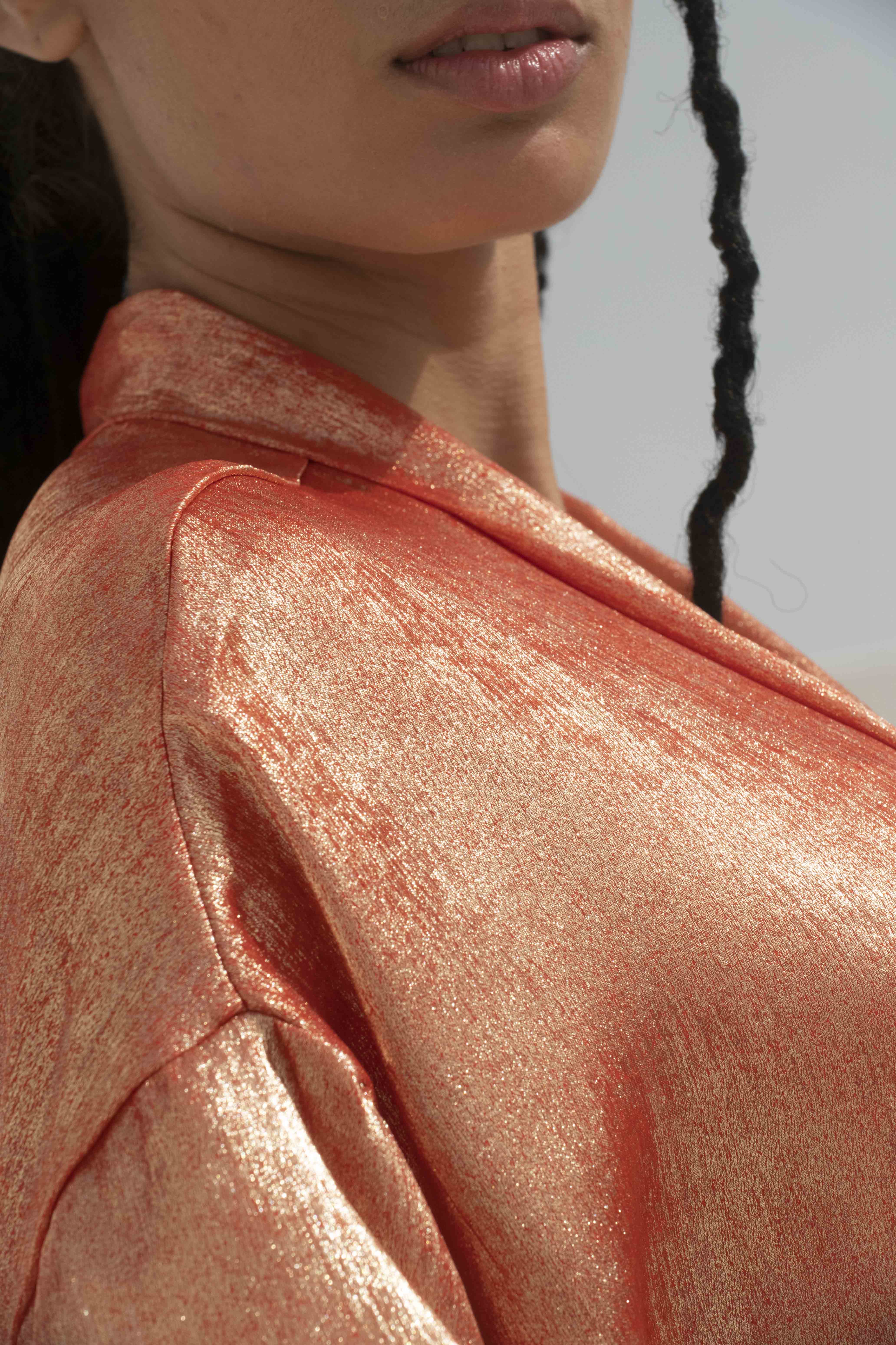 Elsa - Kimono Long Orange 2