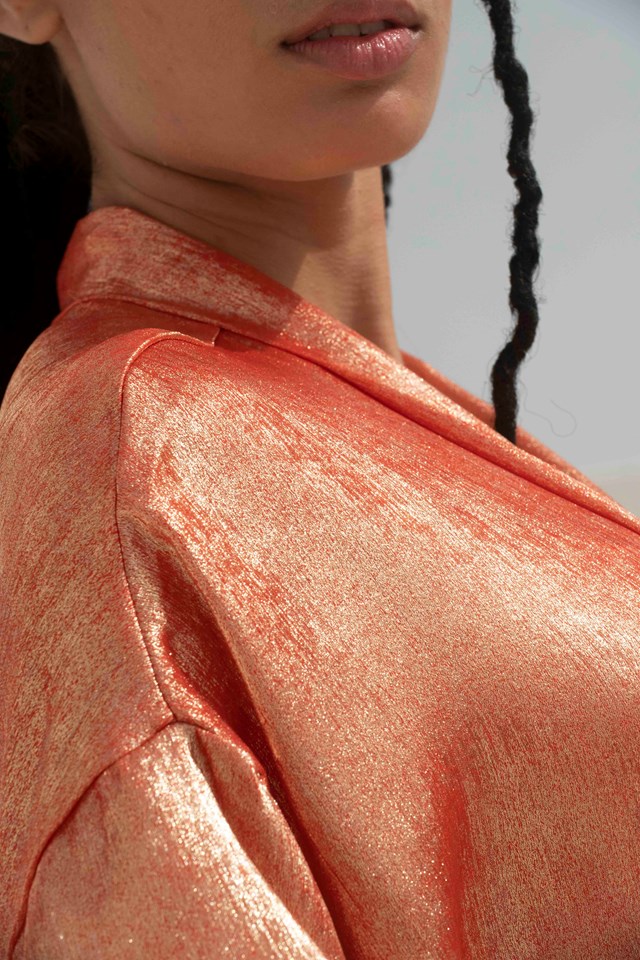 Elsa - Kimono Long Orange 2