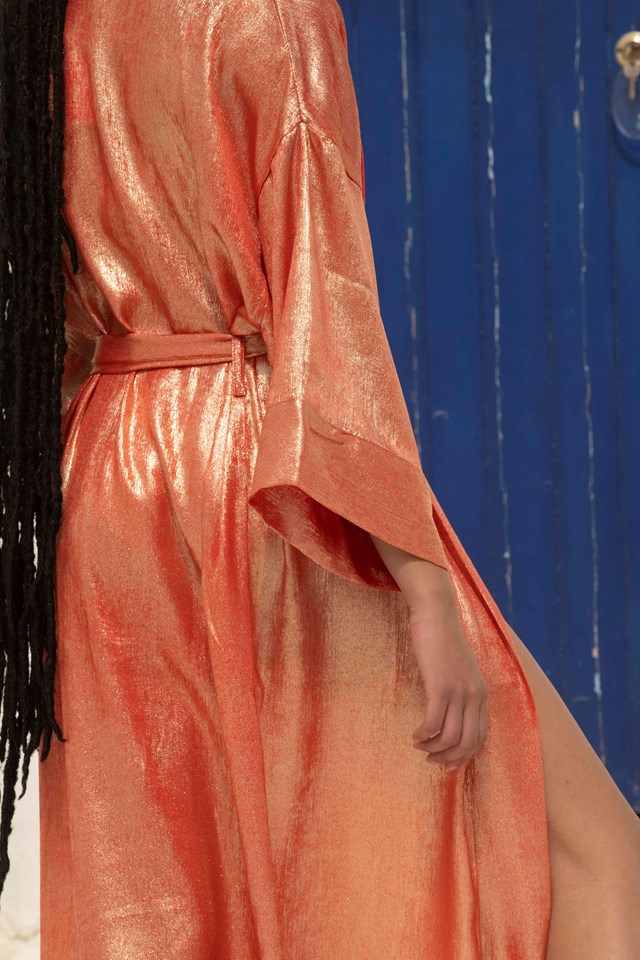 Elsa - Kimono Long Orange 5