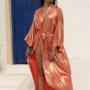 Elsa - Kimono Long Orange