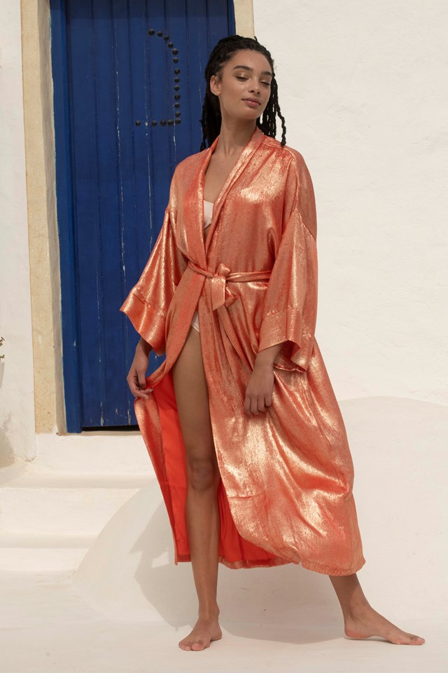 Elsa - Kimono Long Orange 6