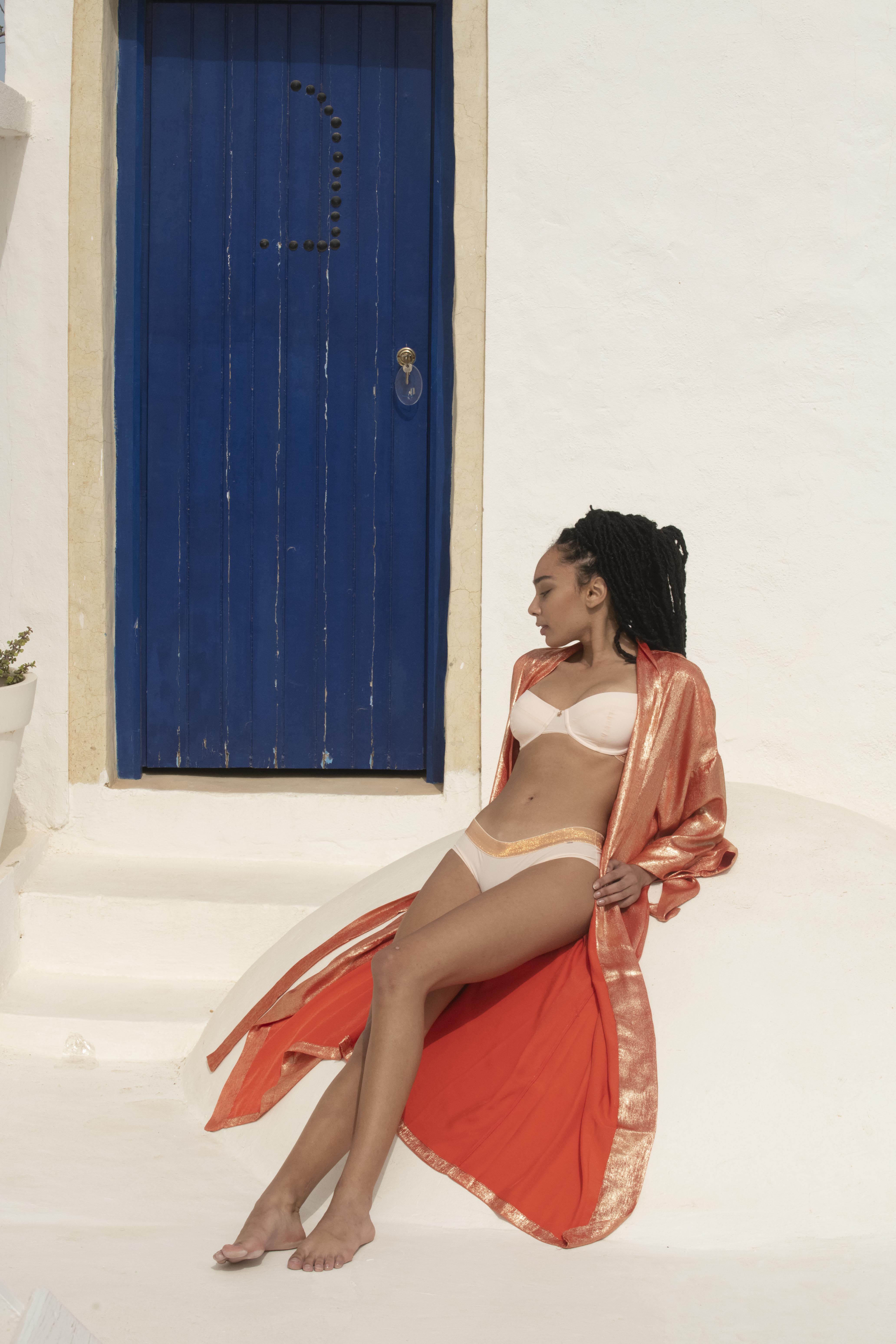 Elsa - Kimono Long Orange 7