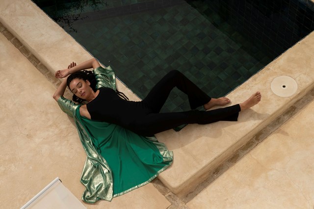 Elsa - Kimono Long Vert 5