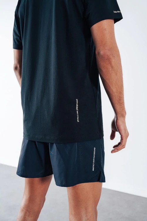 T-shirt noir en lyocell - Original 2 3