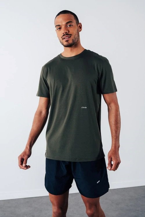 t-shirt moss en lyocell original 2 circle