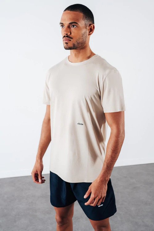 t-shirt sable en lyocell original 2 circle
