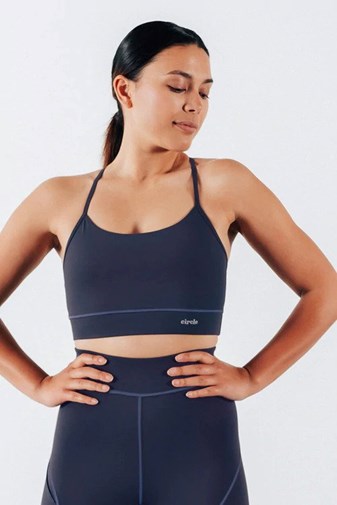 Brassière navy en polyamide - Imparable