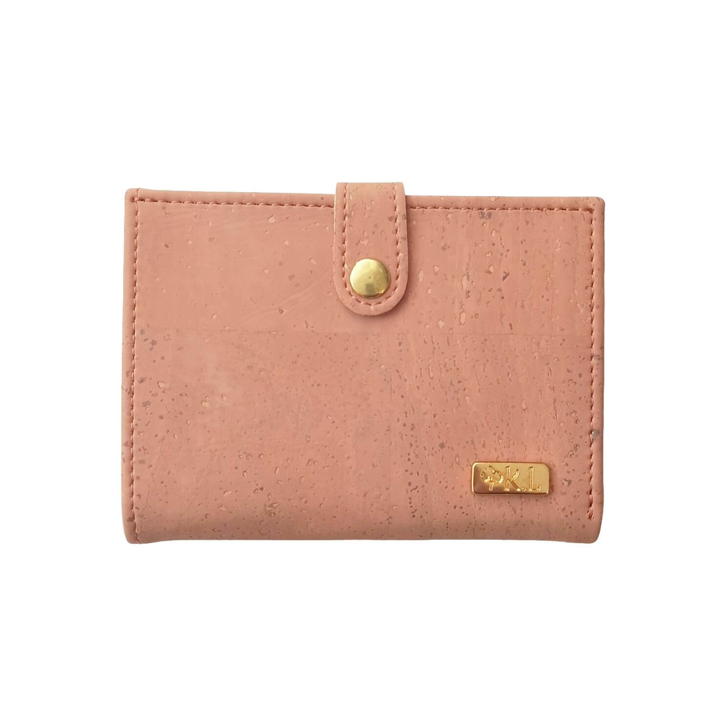 portefeuille en liège rose été karmyliege