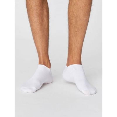 Socquettes homme blanches bambou coton bio 2