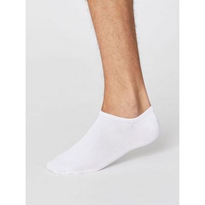 Socquettes homme blanches bambou coton bio 3