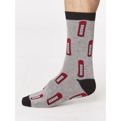 Chaussettes motifs londoniens, bus, taxis, gardes, cabines - Plusieurs choix 5