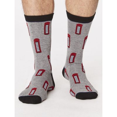 Chaussettes motifs londoniens, bus, taxis, gardes, cabines - Plusieurs choix 4