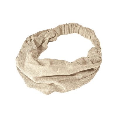 Bandeau cheveux chanvre et coton bio 12