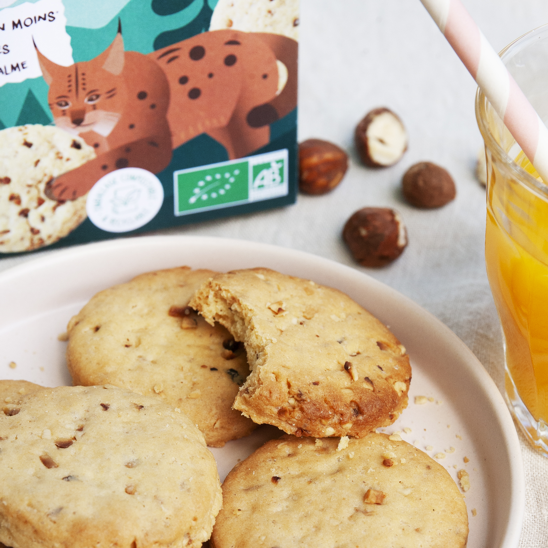 Cookies à la Noisette bio pour le gouter des enfants