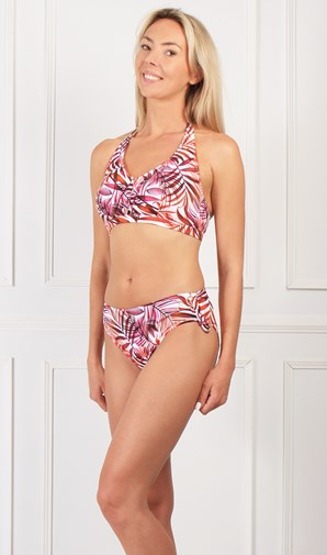 Maillot de bain ANAÏS ensemble 2 pièces Pourpre avec poches (SG taille 38 Slip Taille 40)