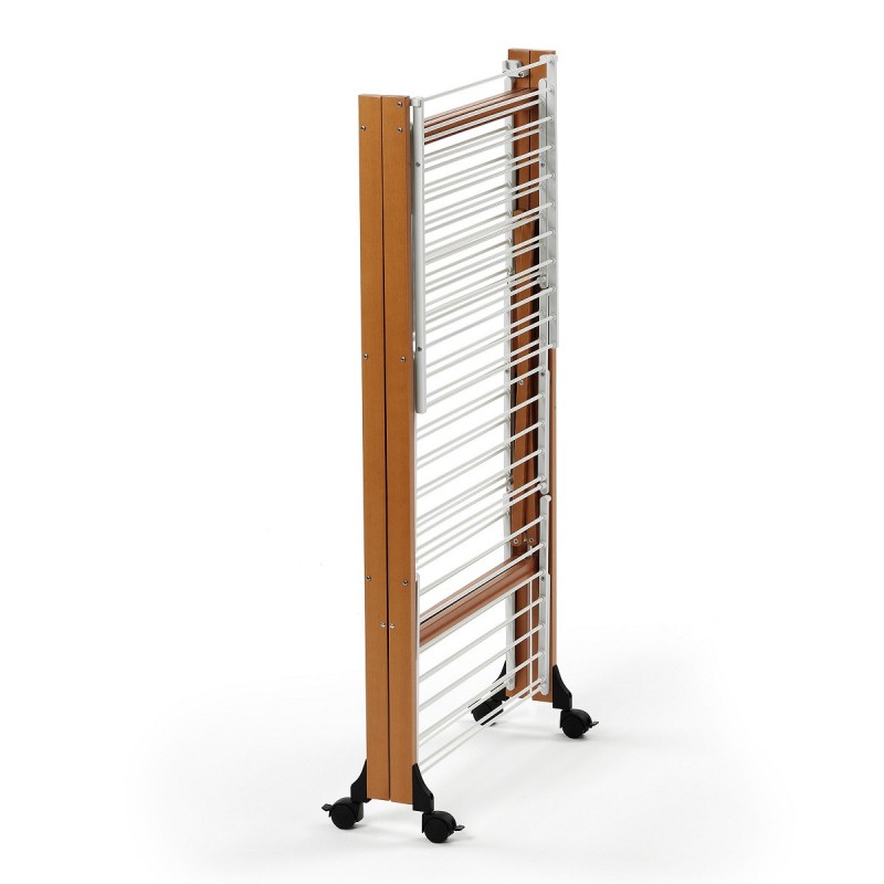 Étendoir à linge en bois - 6 volets courts 4